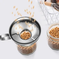 metal hopper durable stainless steel sturdy for household wide mouth funnel stainless steel funnel