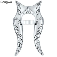 rongwo cosmic war rebels ahsoka tano montral ring quality silver color movies jewelry cosplay rings for women men