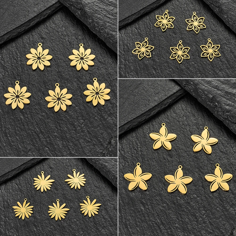 5 шт./партия подвески из нержавеющей стали 18 х18 мм