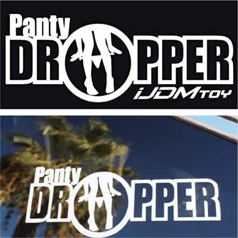 Трусики с пипеткой наклейка сексуальная девушка шутка забавная автомобильные