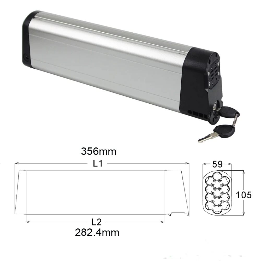 Литий-ионный аккумулятор 36 в 10 Ач 4 5 15 48 13 16 для электровелосипеда PVY Z20 Pro Plus Max Turbo