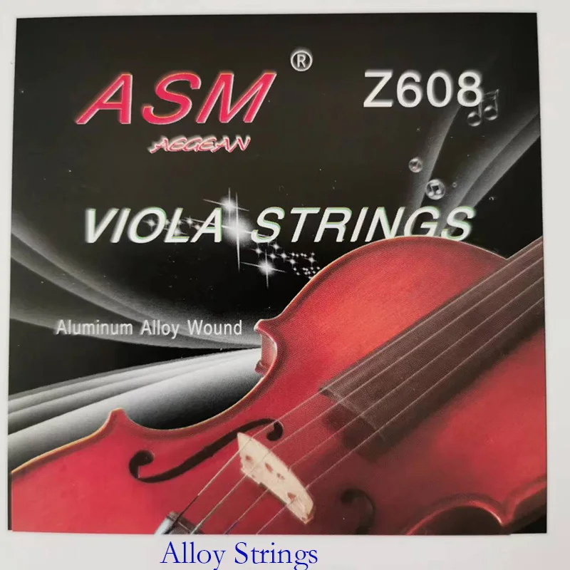 5 Sets Professional Alloy Viola Strings,Medium sof Advanced Viola String