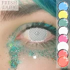 Линзы контактные цветные для косплея на Хэллоуин, 1 пара, 14,5