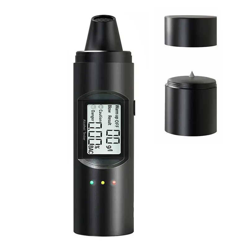 

High Accuracy Mini Tester Breathalyzer Alcometer Alcotest Breathometer Remind Driver Safety In Roadway Diagnostic Tool