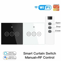 wifi rf433 smart touch vorhang rollos schalter app fernbedienung
