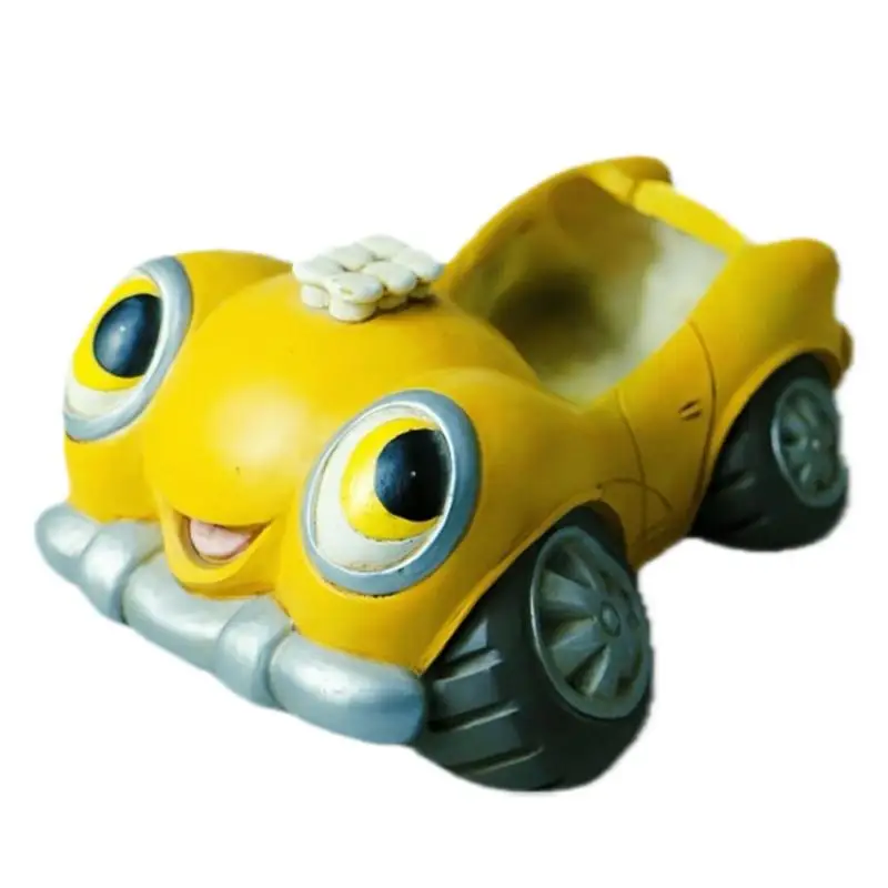 Милый горшок для растений кактус уличный домашний сочных изделий из смолы дизайн