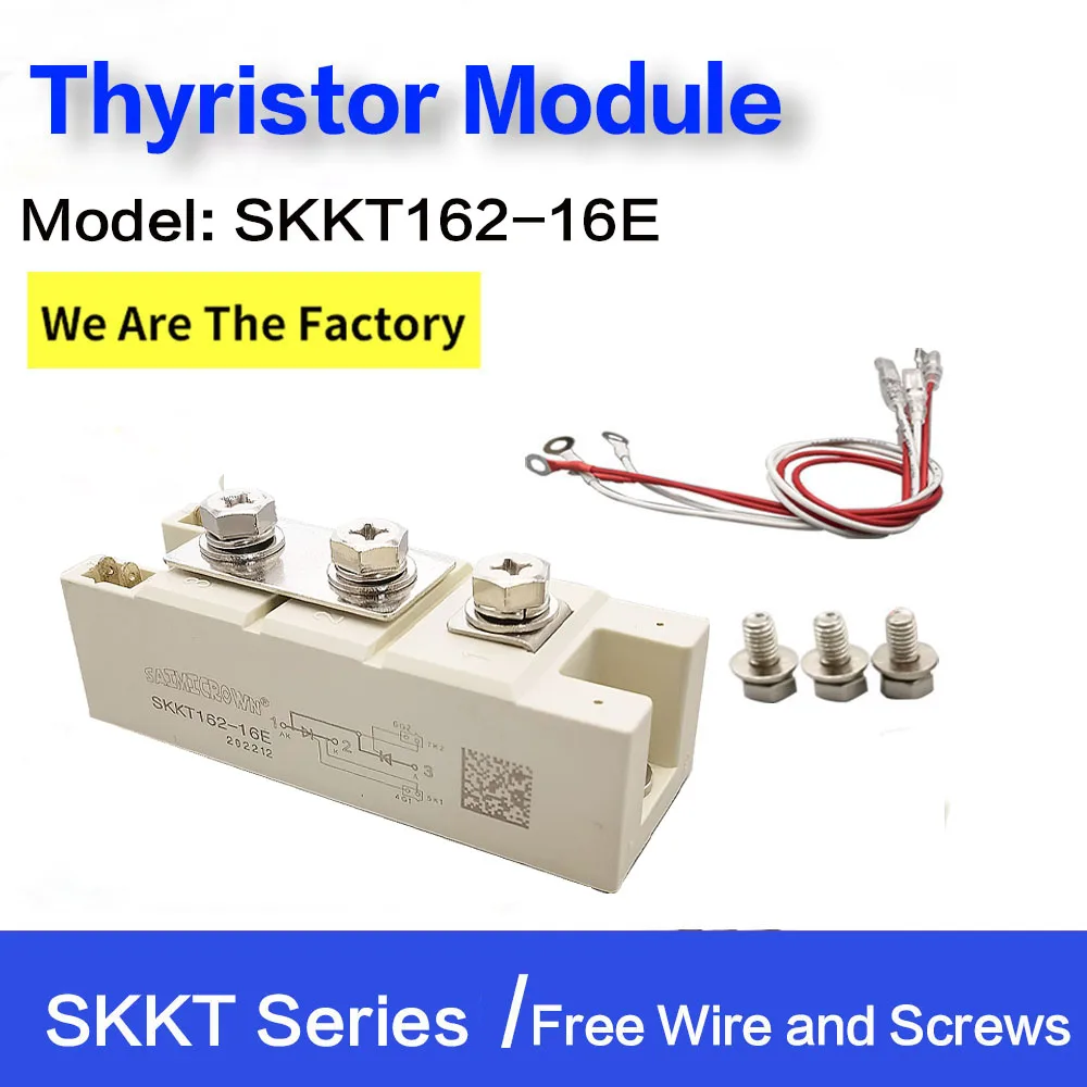 

SKKT162/16E Thyristor Moduie 1600V 162A Module Silicon Controlled MTC