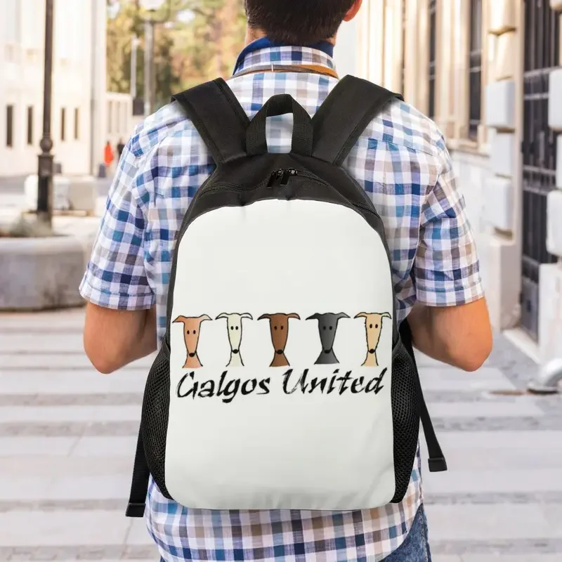 Индивидуальный рюкзак Galgos United Greyhound для школьников сумка книг подходит