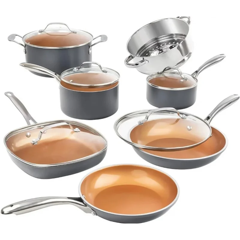

12 Piece Cookware Set cookware sets pots and pans cooking pots set