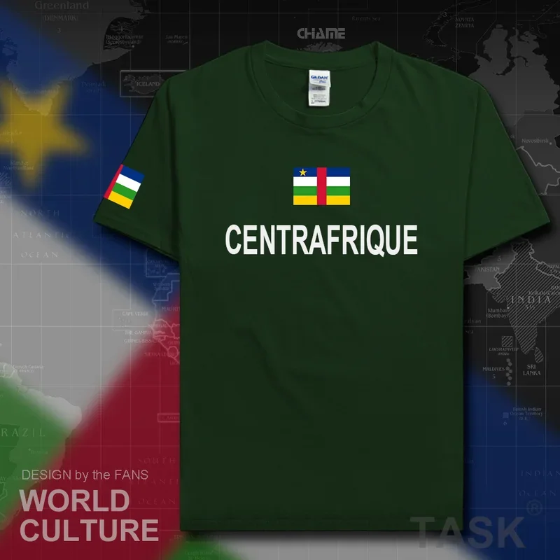 Футболка Центральноафриканской Республики Centrafrique 2019 трикотажные изделия