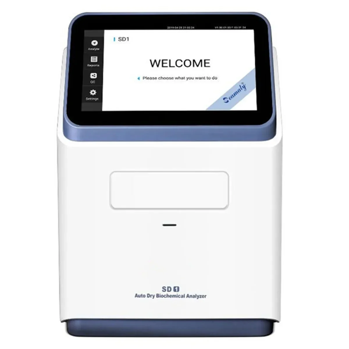 Полностью автоматизированный портативный анализатор сухой там-туманной