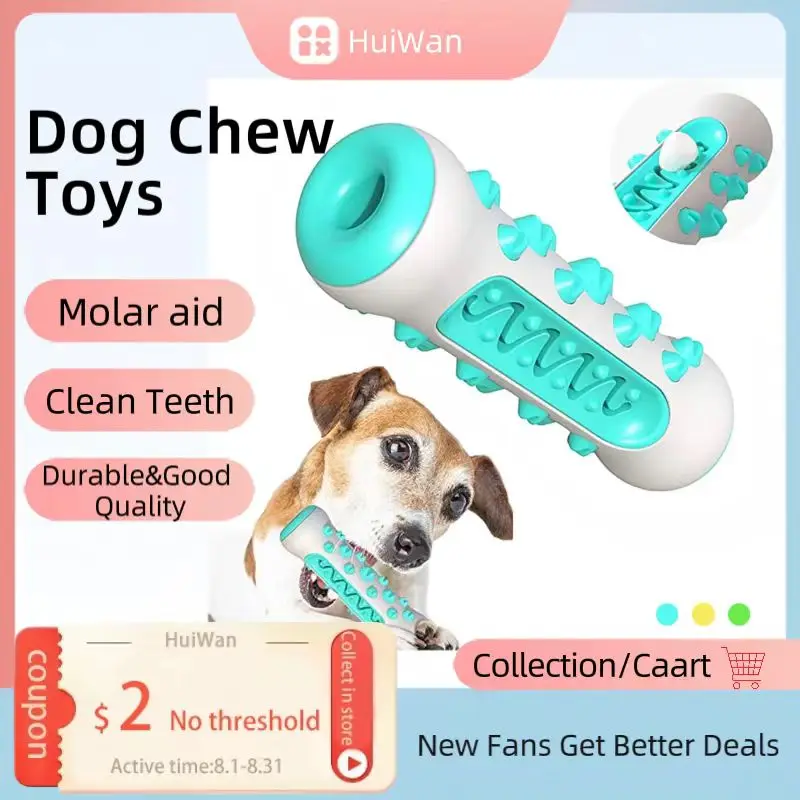 

Dog Molar Toothbrush Toys Chew Cleaning Teeth Safe Elasticity Soft TPR Puppy Dental Care Extra-tough Pet Cleaning Toy Supplies