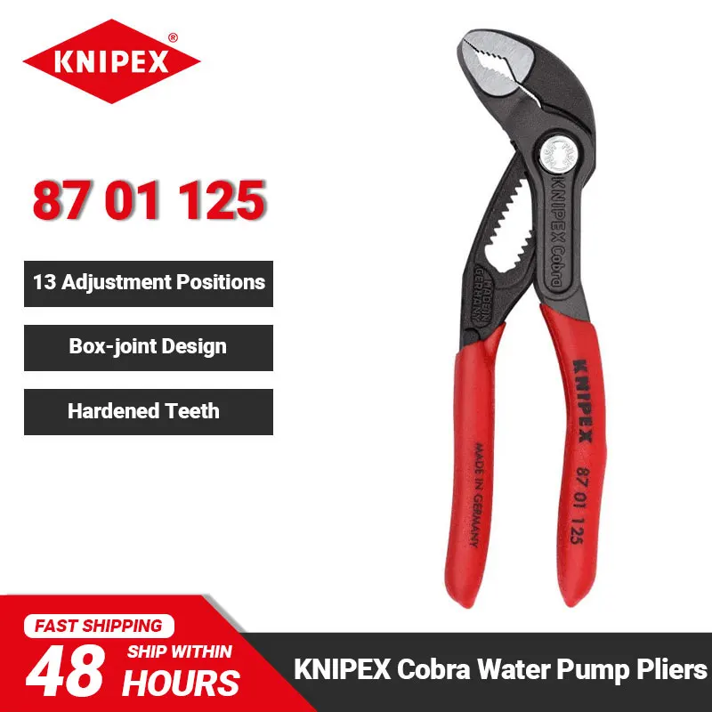 

KNIPEX Cobra плоскогубцы для водяных насосов