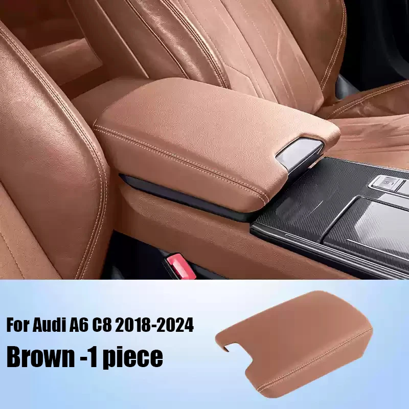 Для Audi A6 C8 A7 C8 2018 2019 2020 2021 2022 2023 2024 автомобильный подлокотник, декоративная накладка, детали для внутренней модификации
