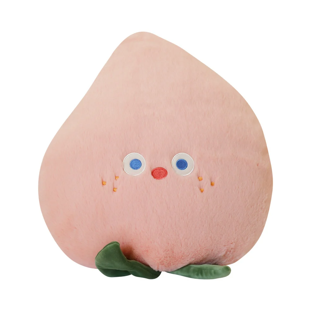 

Adorable Peach Pillow Supple Peach Plaything Cartoon Peach Plush Lovely Stuffed Pillow