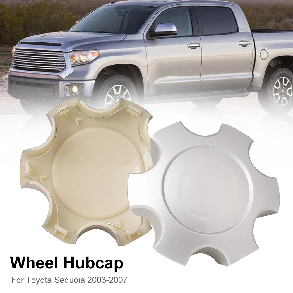 

For Toyota Tundra Sequoia 2003-2007 Car Wheel Center Hub Caps For Paste Wheel Center Sticker Badge Emblem Car Accessorie