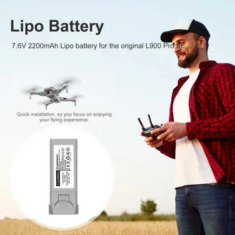 Аккумулятор alloet для дрона KFPLAN L900 PRO SE 2200 мАч