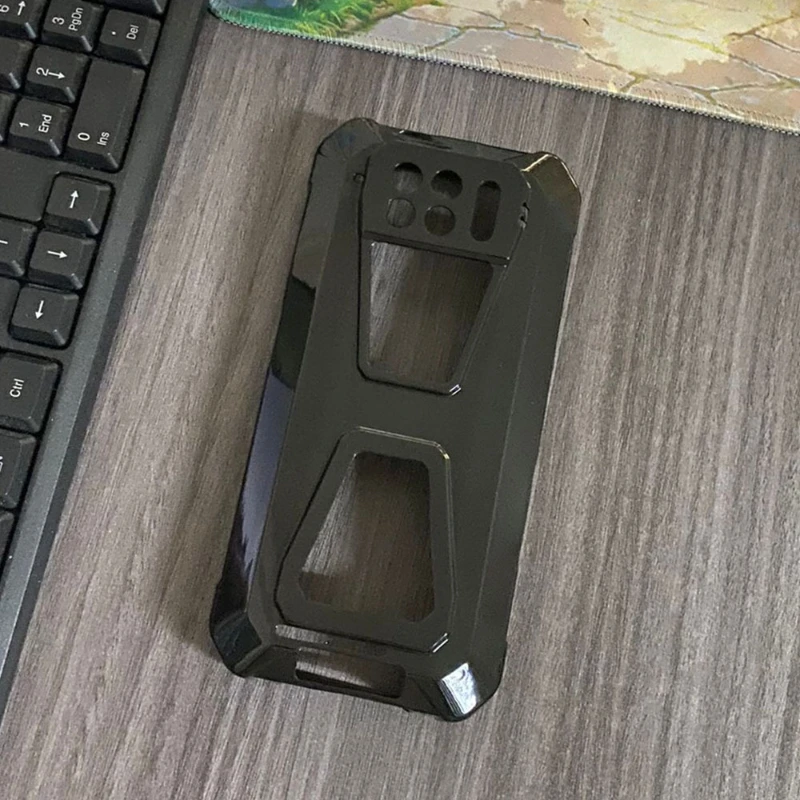 Мягкий чехол из ТПУ для телефона Unihertz 8849 Tank 3S UNIHERTZ TANK Tank3S черная прозрачная задняя