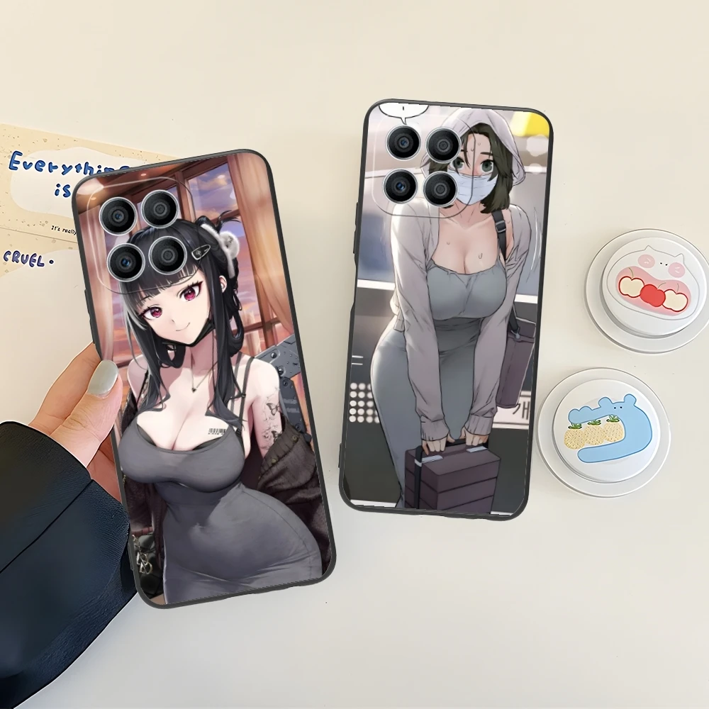 Умный чехол для мобильного телефона Dongtan Style Huawei Honor 90 80 70 60 50 30 20 10 9 8 7 Pro S SE Lite 5G