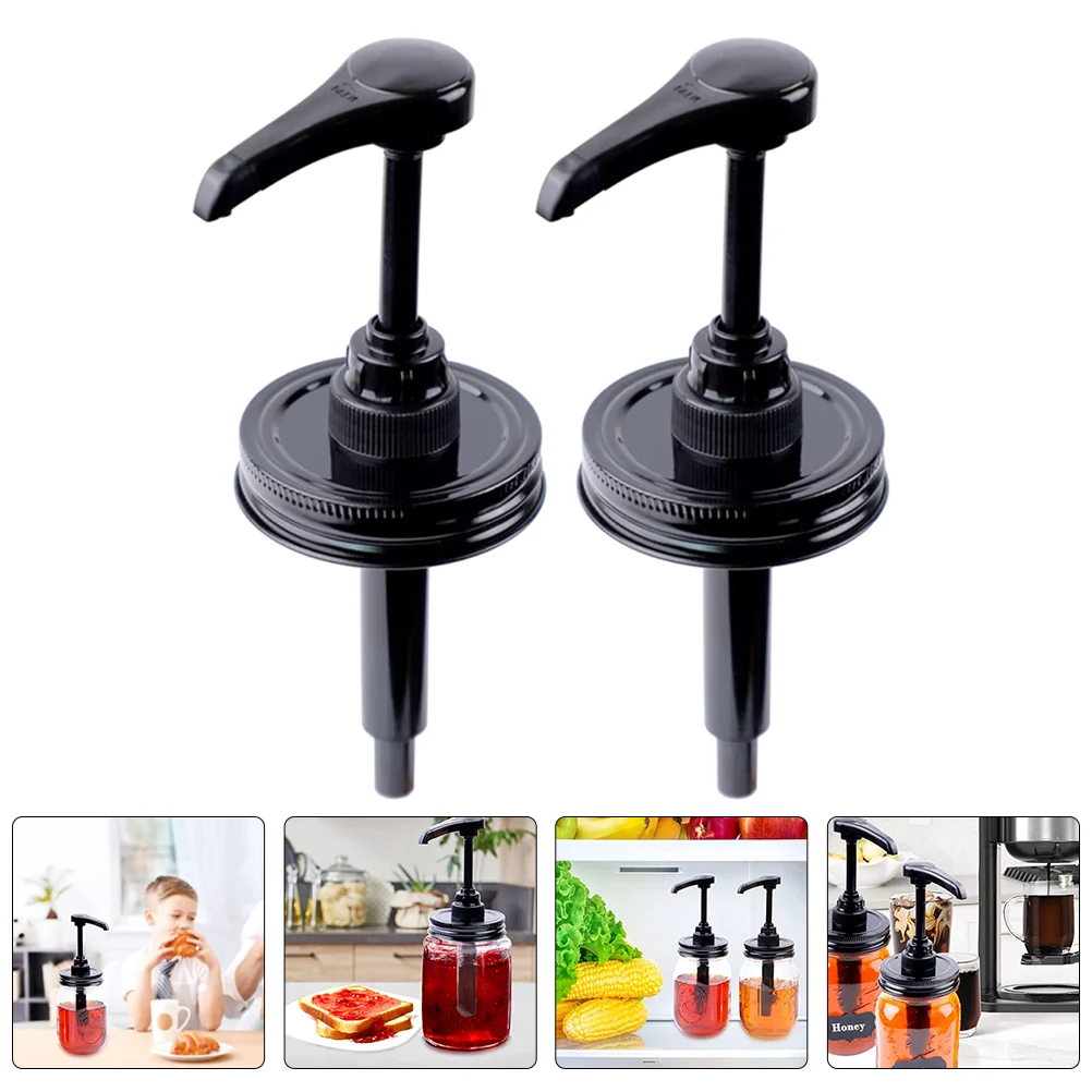 

Pump Dispenser Syrup Bottle Honey Lids Sauce Ketchup Pumps Jar Mason Oil Soap Shampoo Replacement Syrupsskinny Dispensing