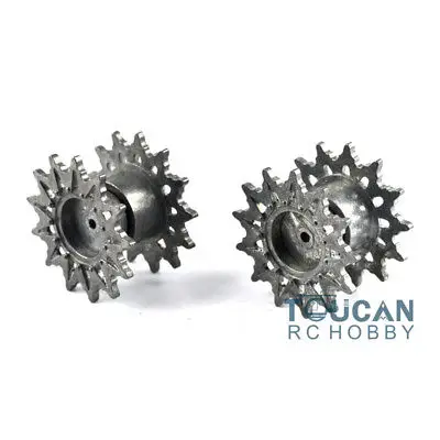 Запасные части HENG LONG 1/16 США M4A3 Sherman RC Tank 3898 металлические гусеничные звездочки