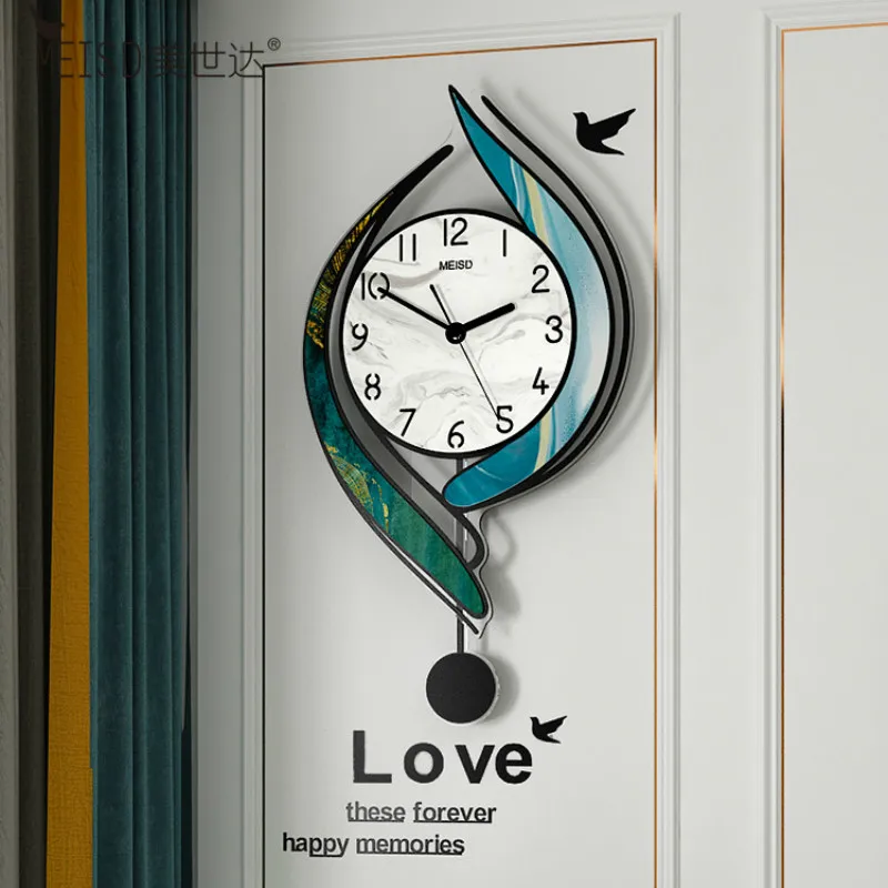

Nordic Creative Wall Clock Art Simple Large Digital Pendule Silent Quartz Wall Clock Relogio De Parede Home Decor Clocks