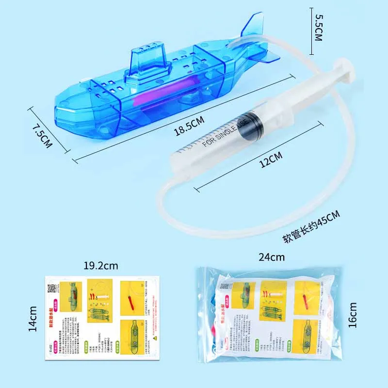 Творческие детские научные эксперименты подводная лодка сделай сам физика