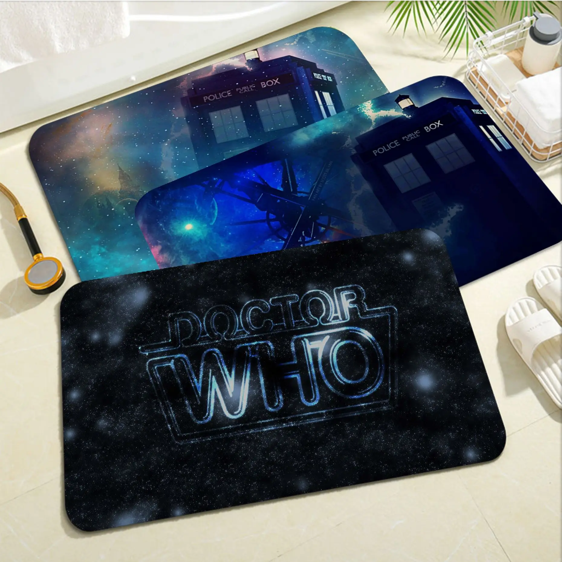 

Doctor Who Kitchen Mat Rectangle Anti-slip Home Soft Badmat Front Door Indoor Outdoor Mat Welcome Rug