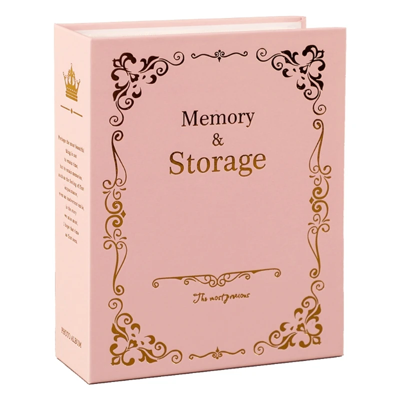 

6 Inch 100 Pockets Photo Album Picture Storage Scrapbooking Case Frame for Kids Lovers Wedding Memory DIY Book