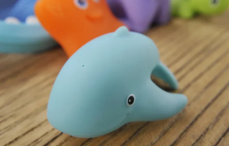 [Забавная] игрушка для ванной рыбалка захват игры спрей-дельфины черепаха