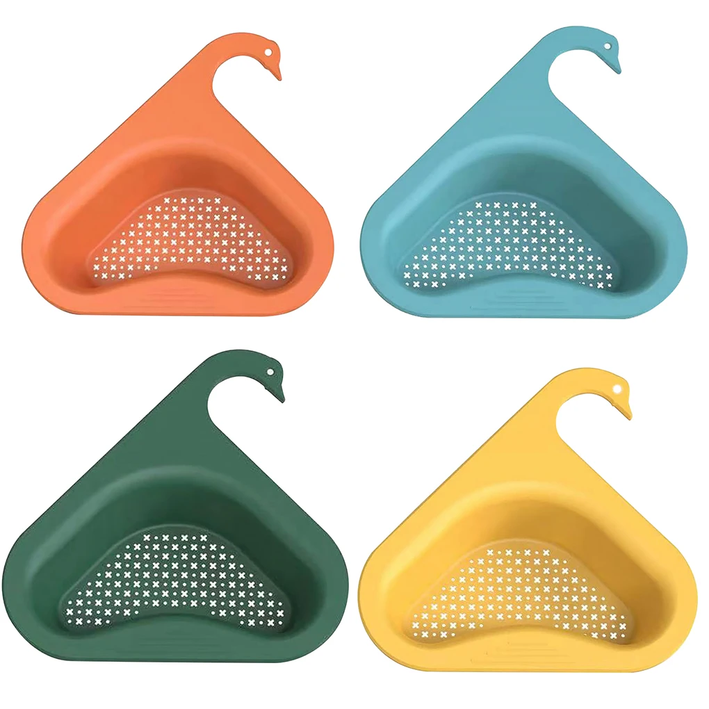

Kitchen Sink Strainer Sink Swan Drain Basket Leftover Drain Basket Soup Garbage Filter Kitchen Vegetable Washing Filter Rack