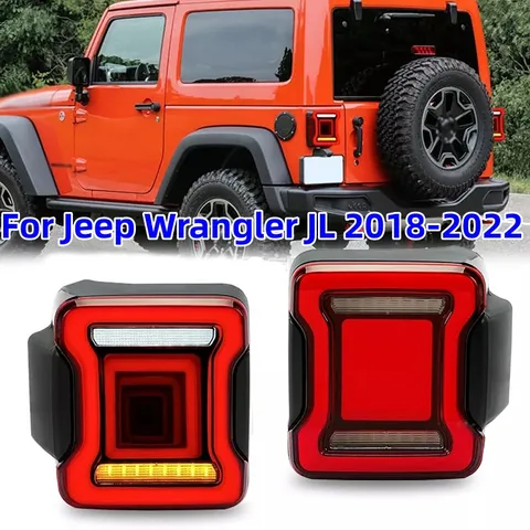 1 пара, задние фонари для Jeep Wrangler JL 2018-2022 (версия для США/ЕС)