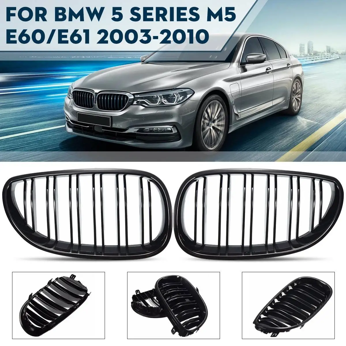 

Решетки передние гоночные для BMW E60 E61 5 Series M5 2003-2010
