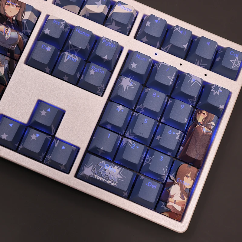 108 клавиш/Набор Красивые Дерби восхищаются Vega PBT Keycaps Аниме игры Красота Девушка