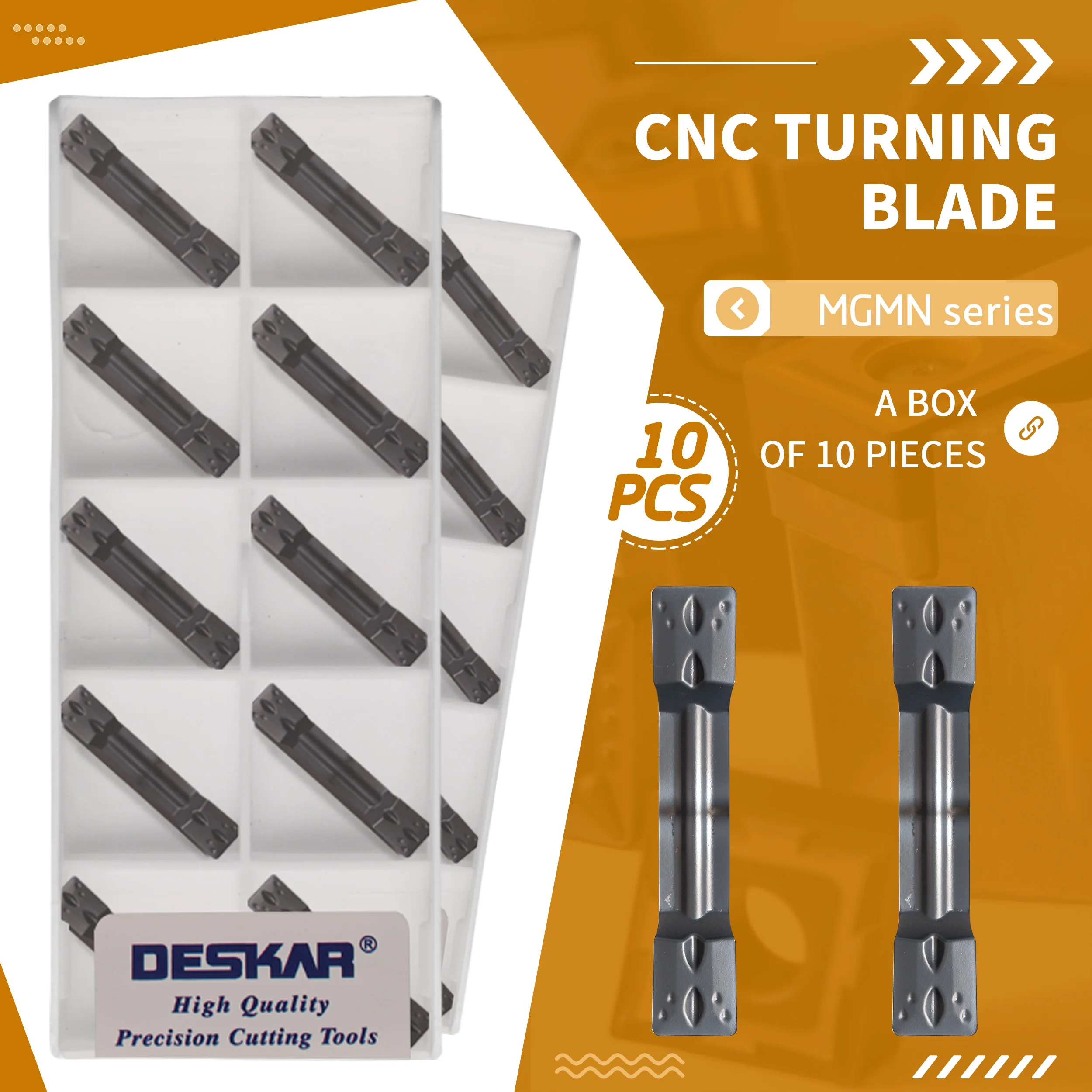 

MGMN150 LDA MGMN 200/250/300/400 CNC Lathe Machining Carbide inserts G/M Groove Turning Tools Blade Steel Parts Stainless Steel