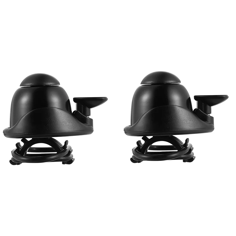 

2Pcs Electromobile Bike Bells Bike Warning Bells Mountain Bike Horns Universal Aluminum Bells