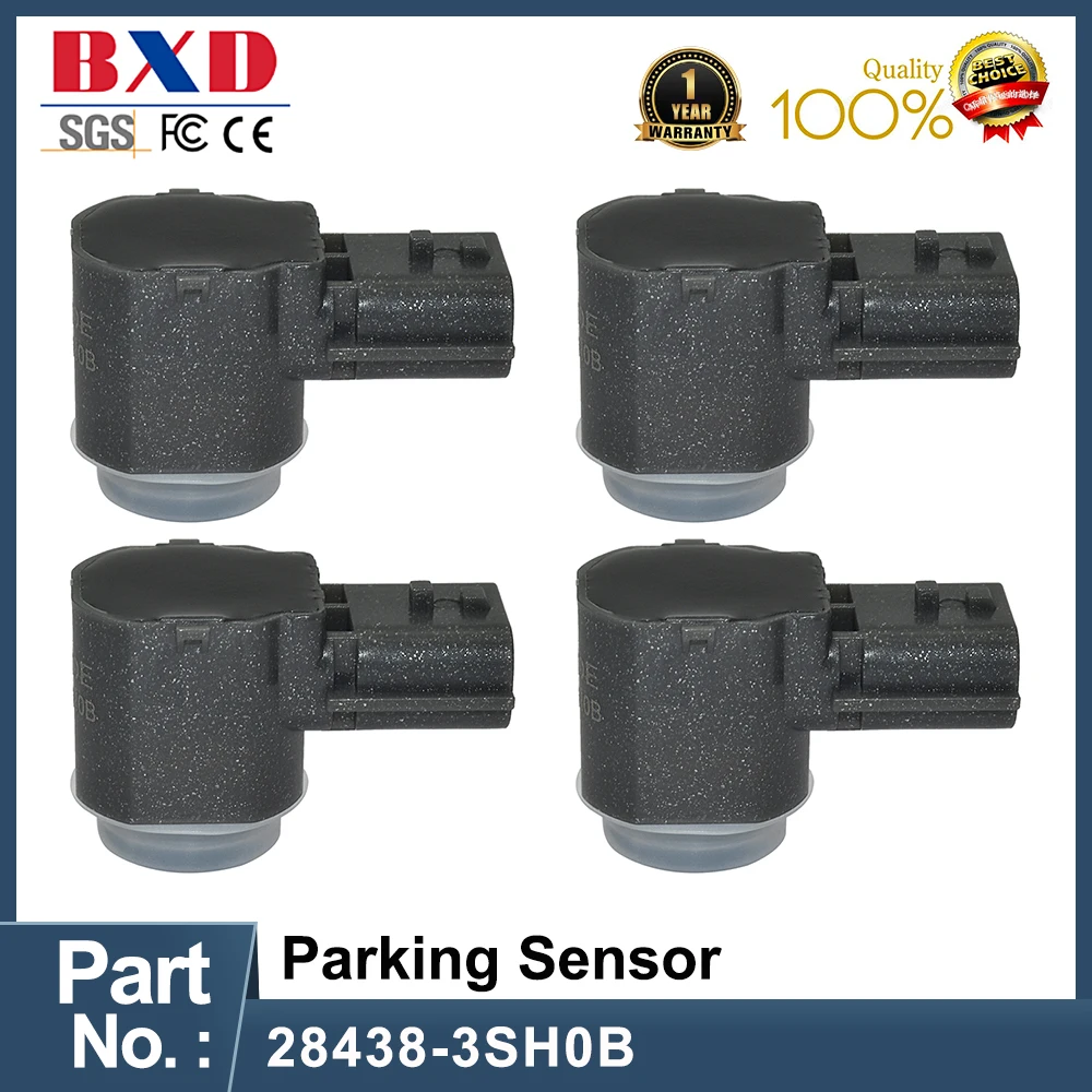 

1/4PCS 28438-3SH0B PDC Parking Sensor For NISSAN GT-R Maxima Titan Xd Altima INFINITI QX60 QX80 Q70 Q70L 5.6L 3.7L 2016-2019