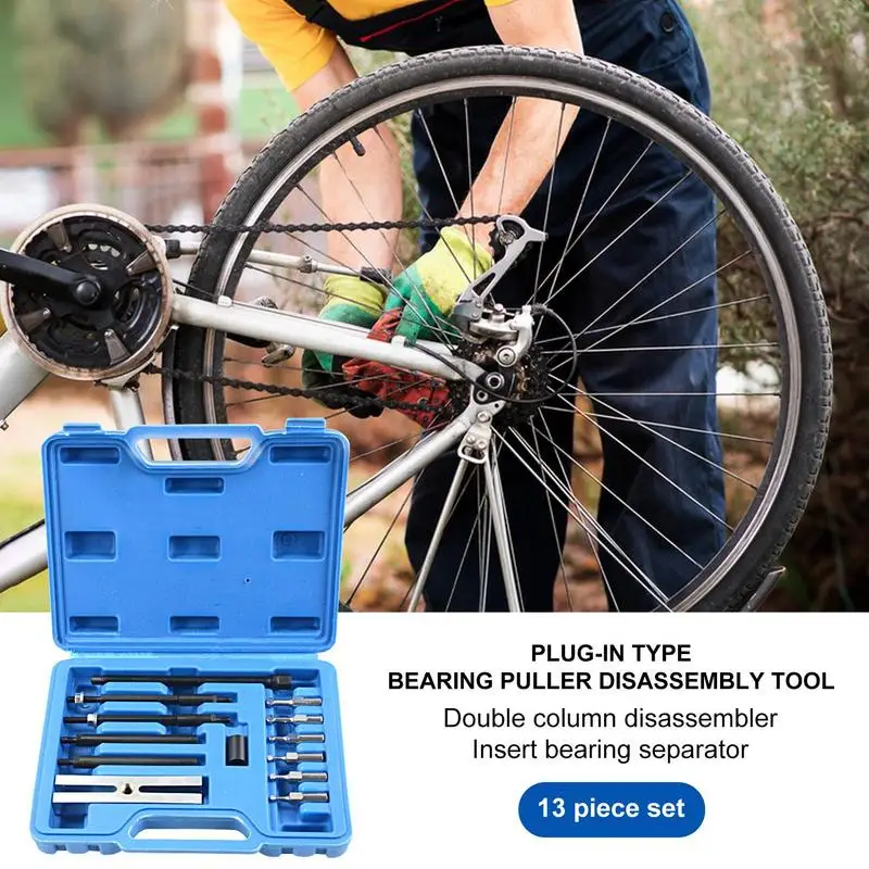 

Steel Bearing Removal Tool Extractor Disassembly Puller Separator Insert Repairing Tool Set Extractor Kit For Home And Vehicle