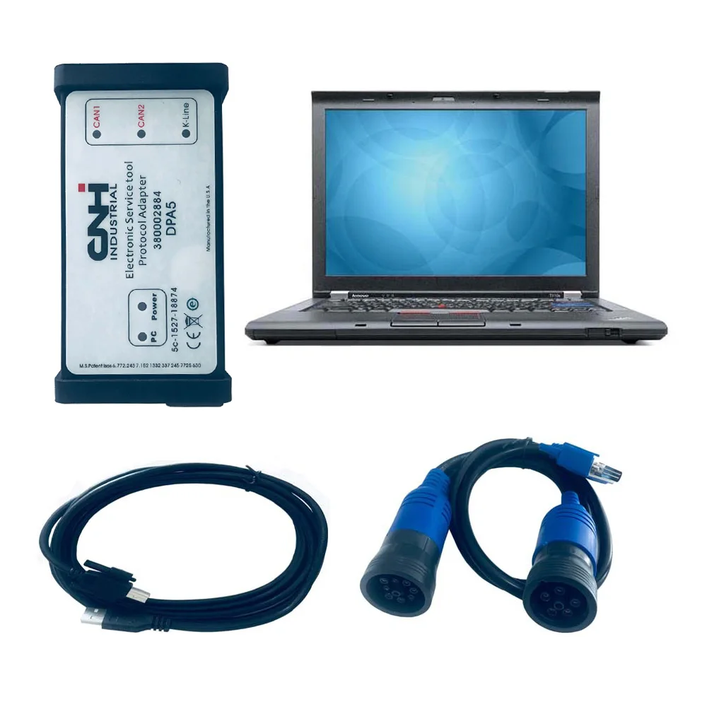 

Новые электронные сервисные инструменты Hol-lan-d (CNH EST 9,5/8,6 инженерный уровень) CNH DPA5 Kit диагностический инструмент Plus Len-ovo T420 ноутбук