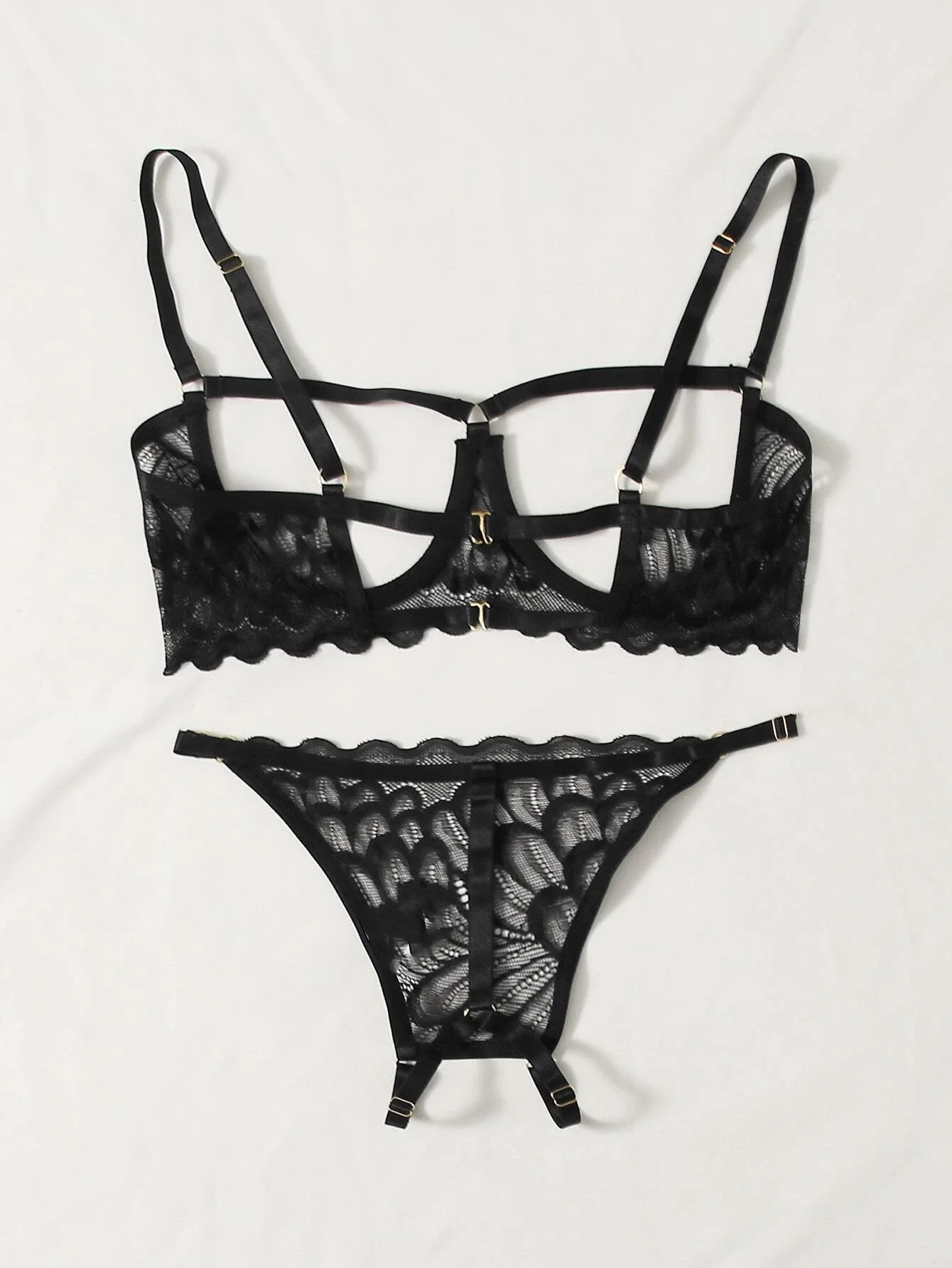 

Цветочный кружевной комплект нижнего белья на косточках с вырезами, магазин интимных товаров