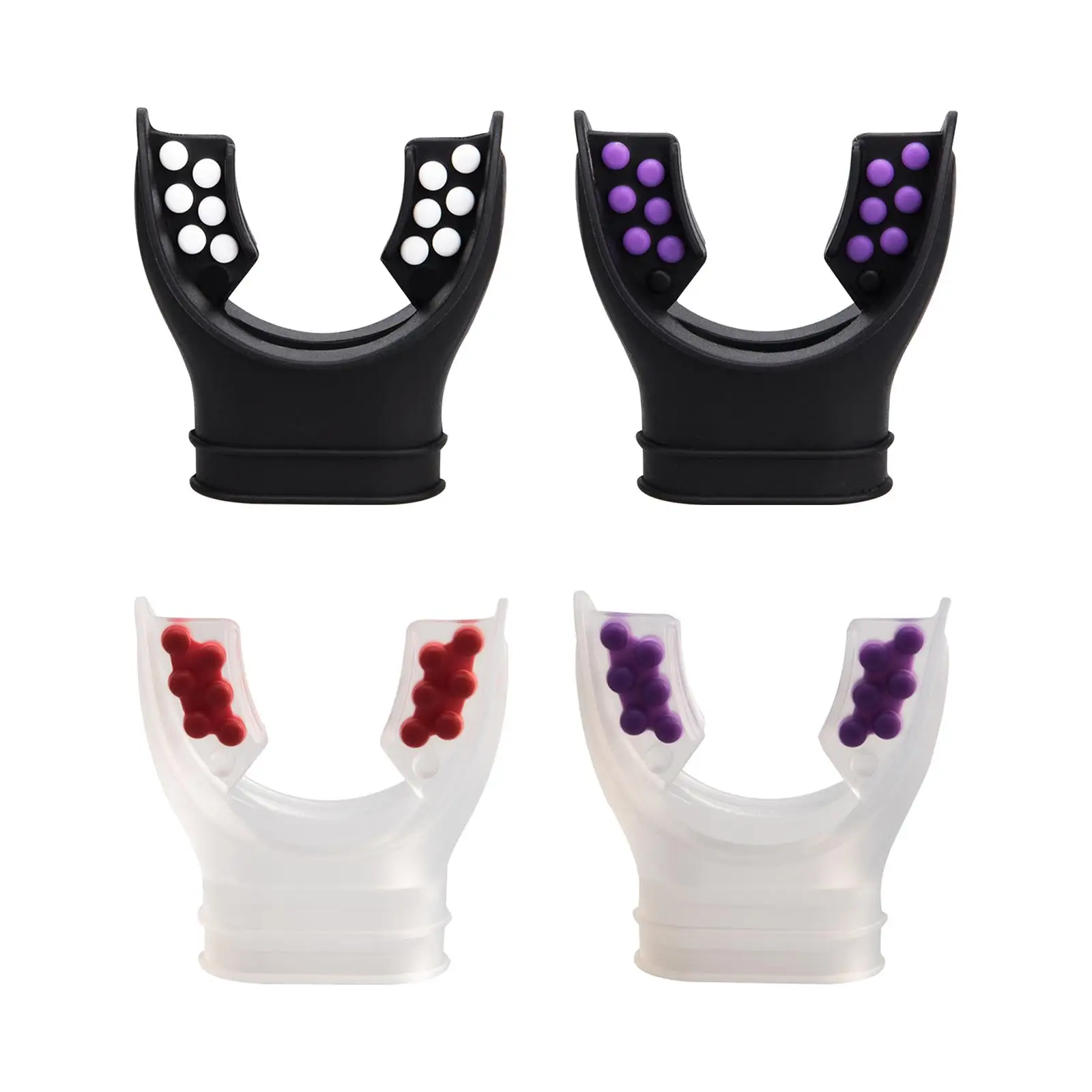 

Scuba Regulator Mouthpiece Comfort Bite for Adult Silicone Mouthpiece Diving Equipment Accessory Fits Most Standard Regulators