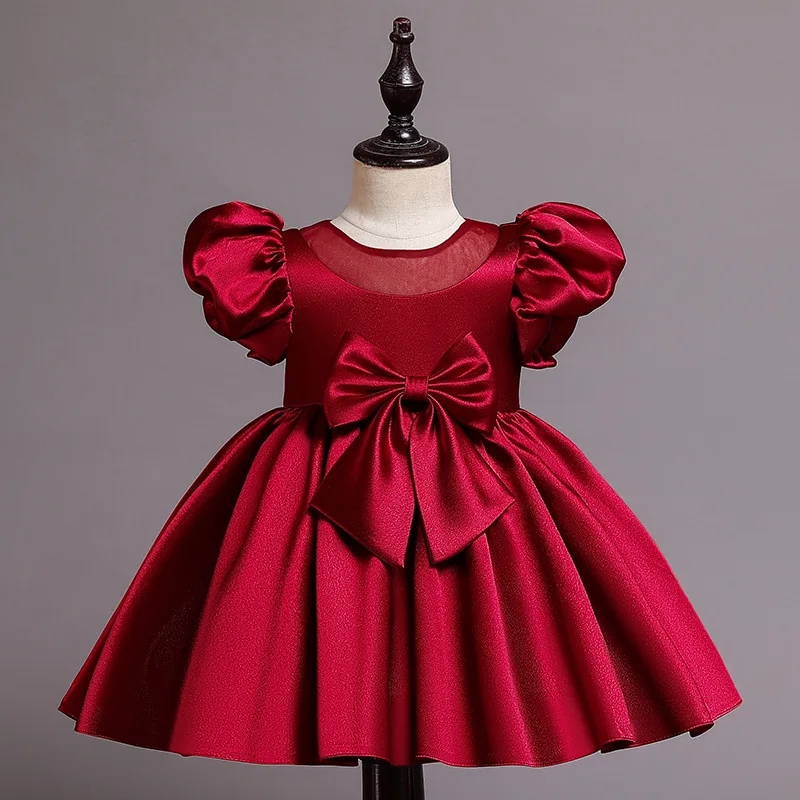 

Christening Dress for Girl 1st Birthday Party Baby Girls Dress Lace Sequin Christmas Evening Princess Summer Dress Wedding Party