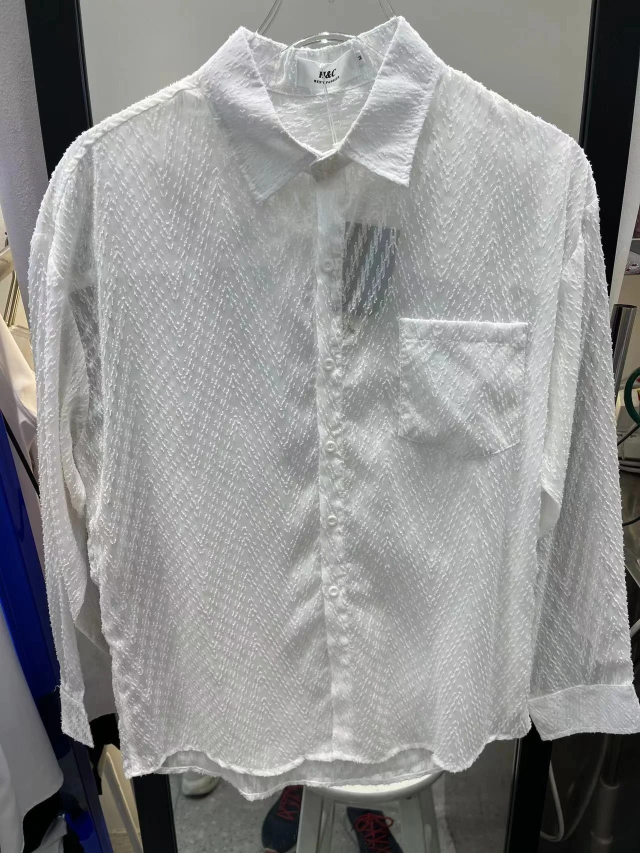 

Fashion Men's qw0168 Shirts 2023 Runway Luxury European Design party style Clothing