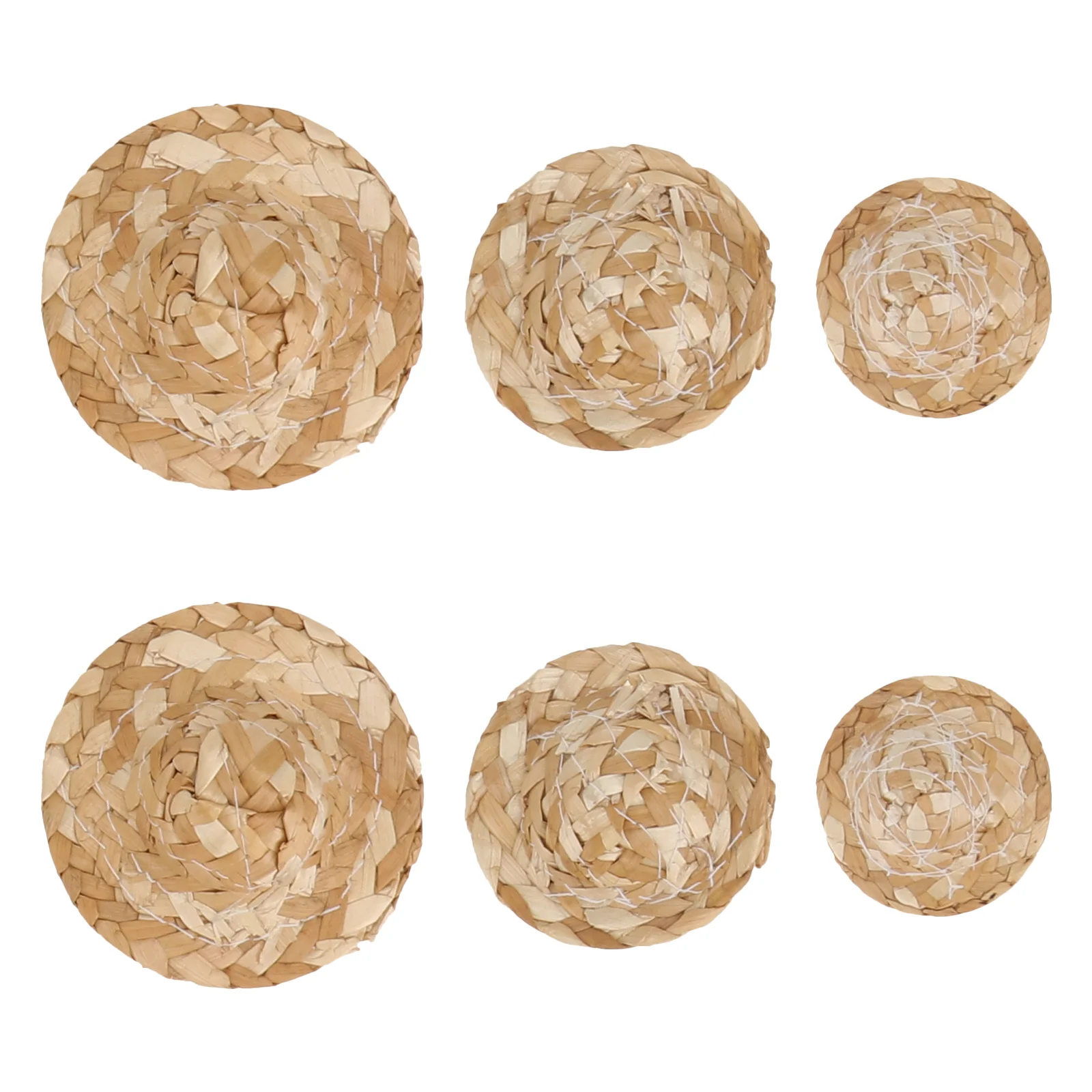 

Hat Straw Parrot Miniature Mini Bird Partywovendoll Mexican Conure Headdress Practice Birds Craftparakeets Educational Knitting