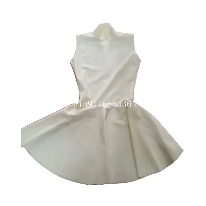 Сексуальный латексный женский костюм Handma натуральные застежки для женщин