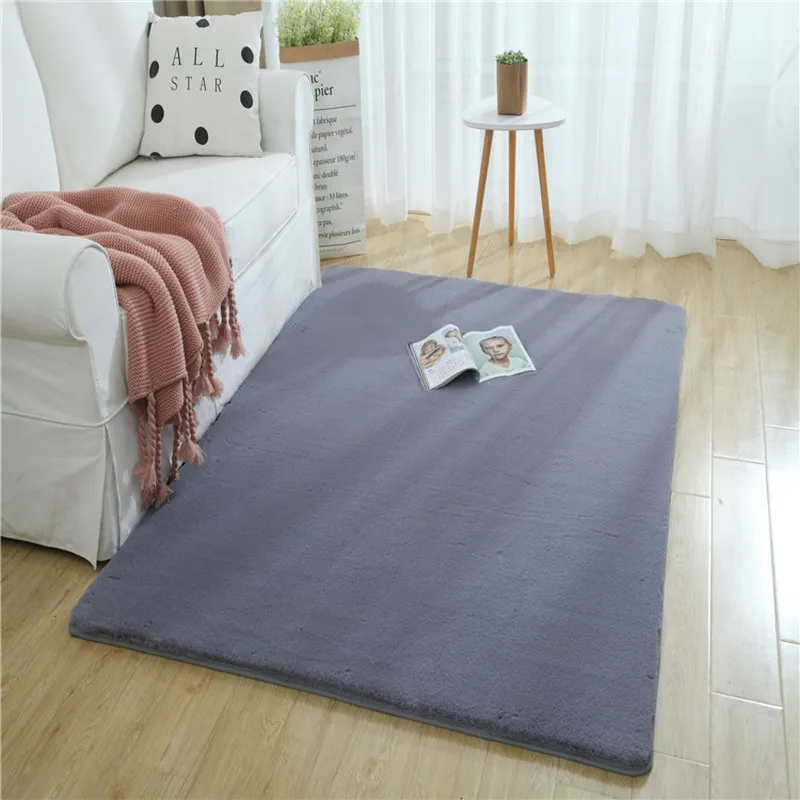 

Carpet Modern Fur Carpet Bedroom Household Thick Dense Living Room Rug Large Area Rug for Living Room