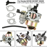 carburetor carb fit for honda gx160 gx168f gx200 5 5hp 6 5hp fuel pipe gasket engine carburetor for motoblock accessories
