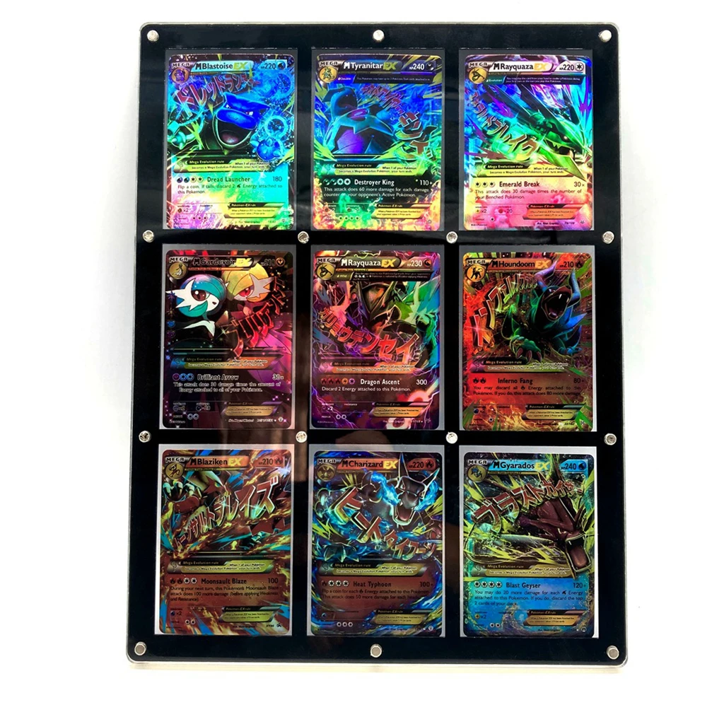 

Pokemon Cards Holder Pokemon Sleeves Cards Holder Cards Case Holder Folder Card Bricks Transparent Playing Game Protector
