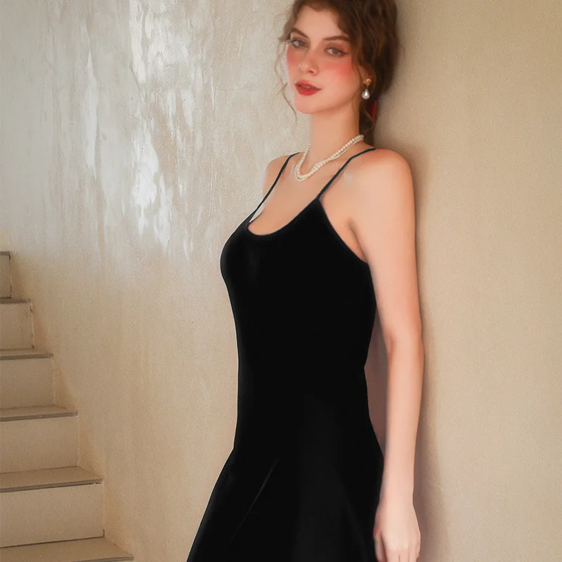 Пикантная Пижама Женская однотонная шелковая ночная рубашка с круглым вырезом