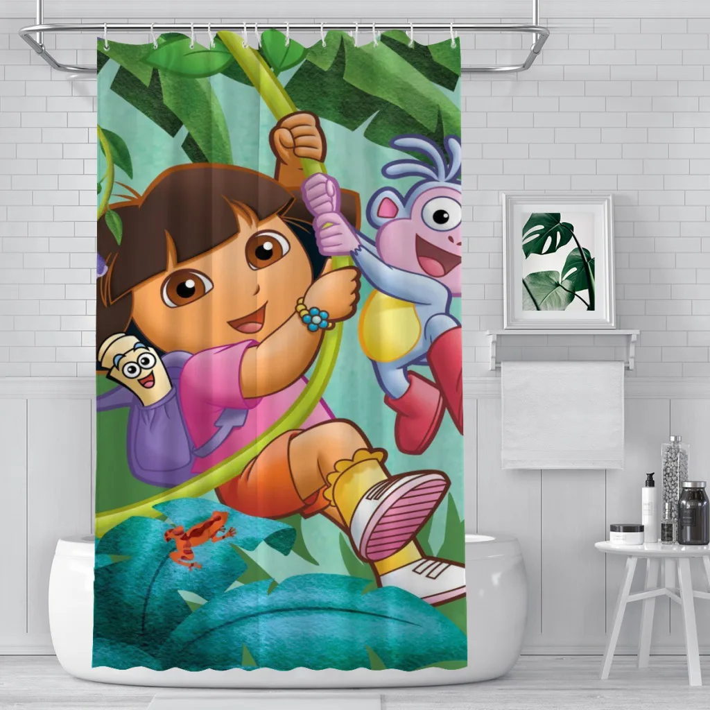 Занавеска для душа ванной комнаты D-oraa приключения Декор Современные бытовые